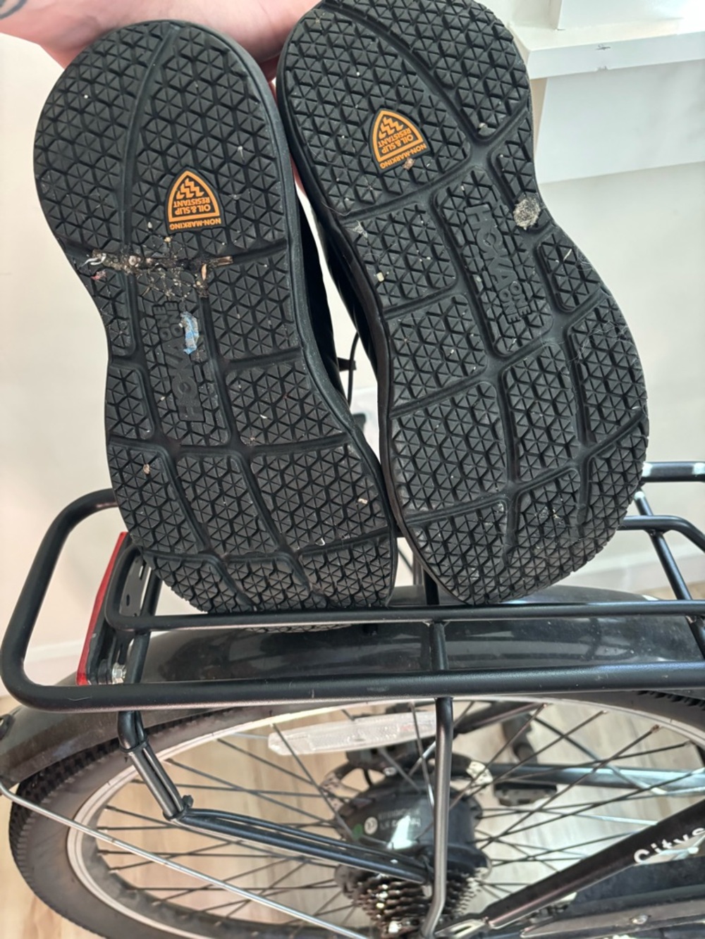 Hoka Black Casual Cushioning Sneakers - Picture 5 of 6